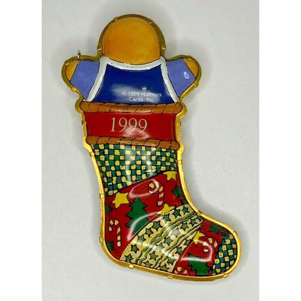 1999 Hallmark Dad‎ Stocking Ornament U65/6719